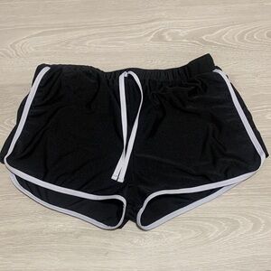 Black Women's Athletic Shorts